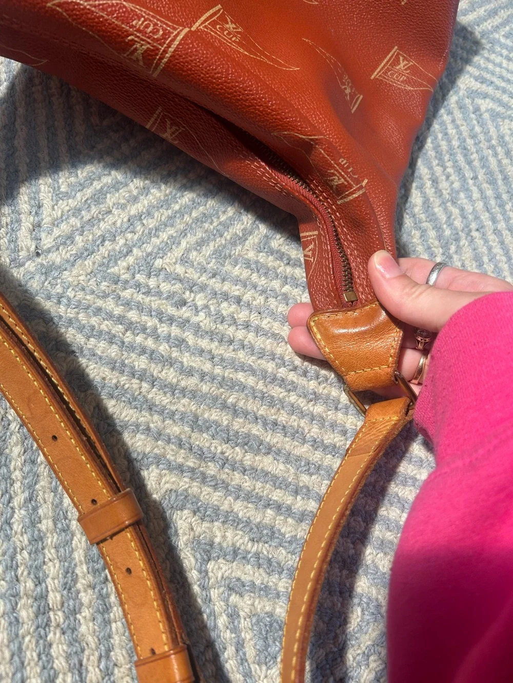LOUIS VUITTON America's Cup Touquet Bag